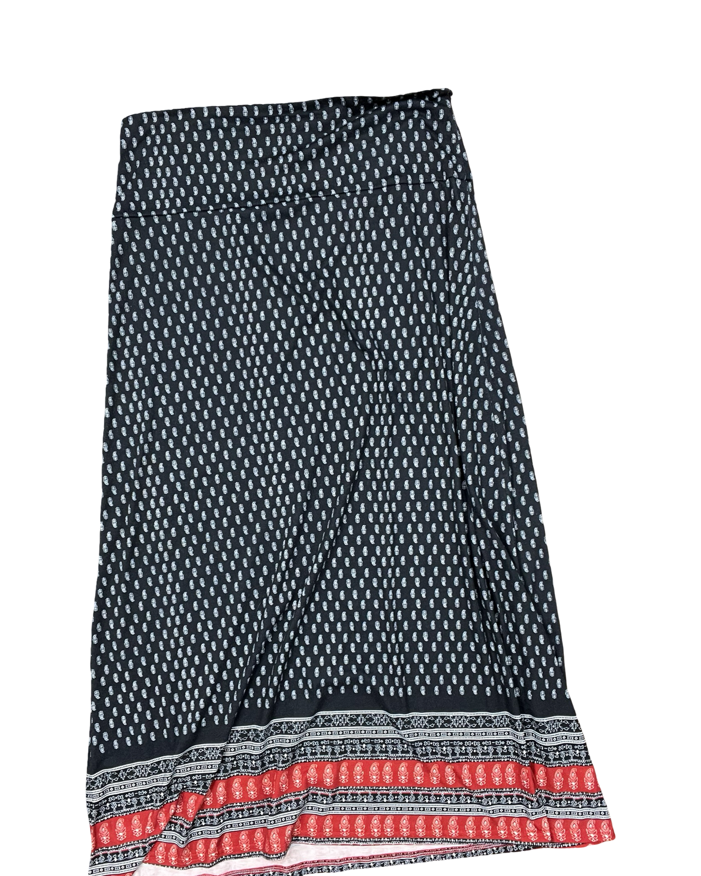 Skirt Maxi By Clothes Mentor In Black, Size:3X