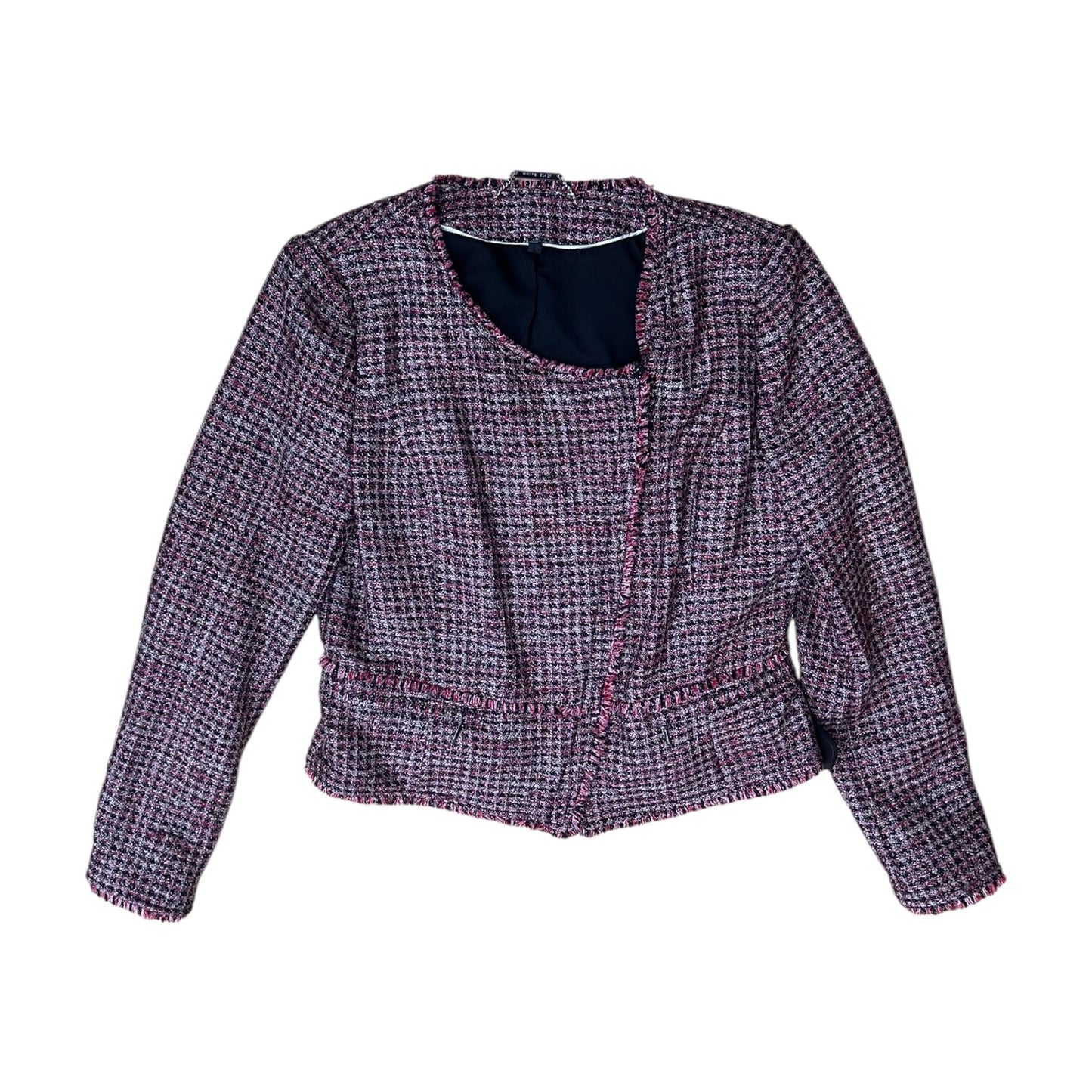 Blazer By White House Black Market In Pink & Red, Size:12