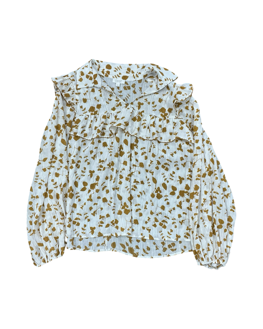 Top Ls By Oddi In Cream, Size:L