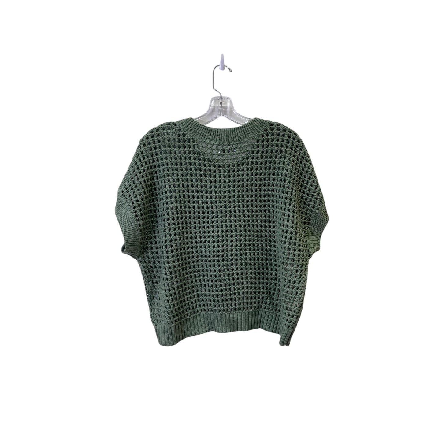 Vest Sweater By Sonoma In Green, Size:L