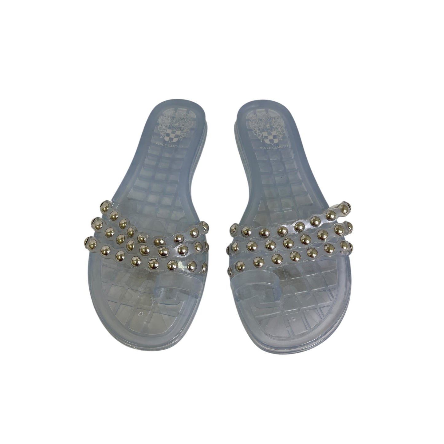 Shoes Flats By Vince Camuto In Clear, Size:6