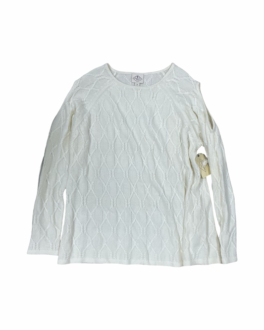 Sweater By St Johns Bay In Cream, Size:Xl
