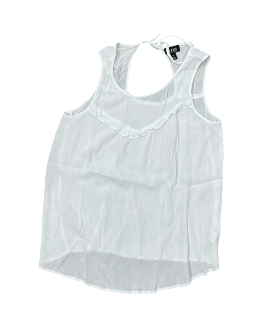 Tank Top By Ana In White, Size:S