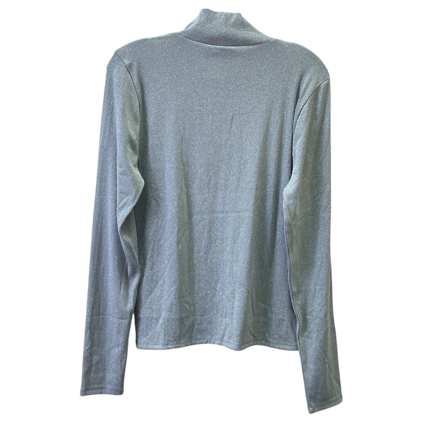 Top Ls By J. Crew In Silver, Size:Xl