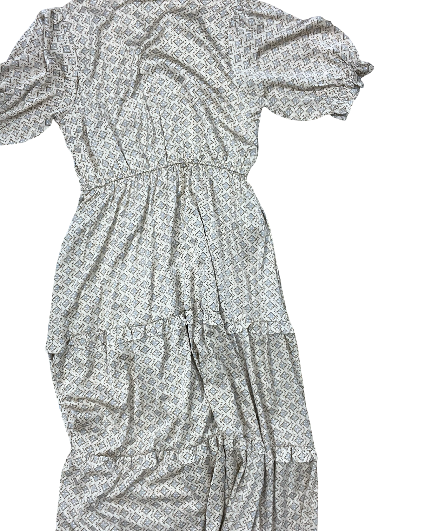 Dress Casual Maxi By Fate In Cream, Size:L