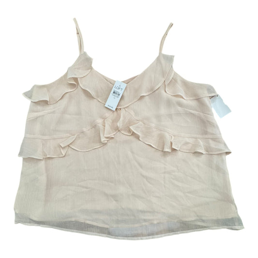 Top Sleeveless By Loft In Pink, Size:M