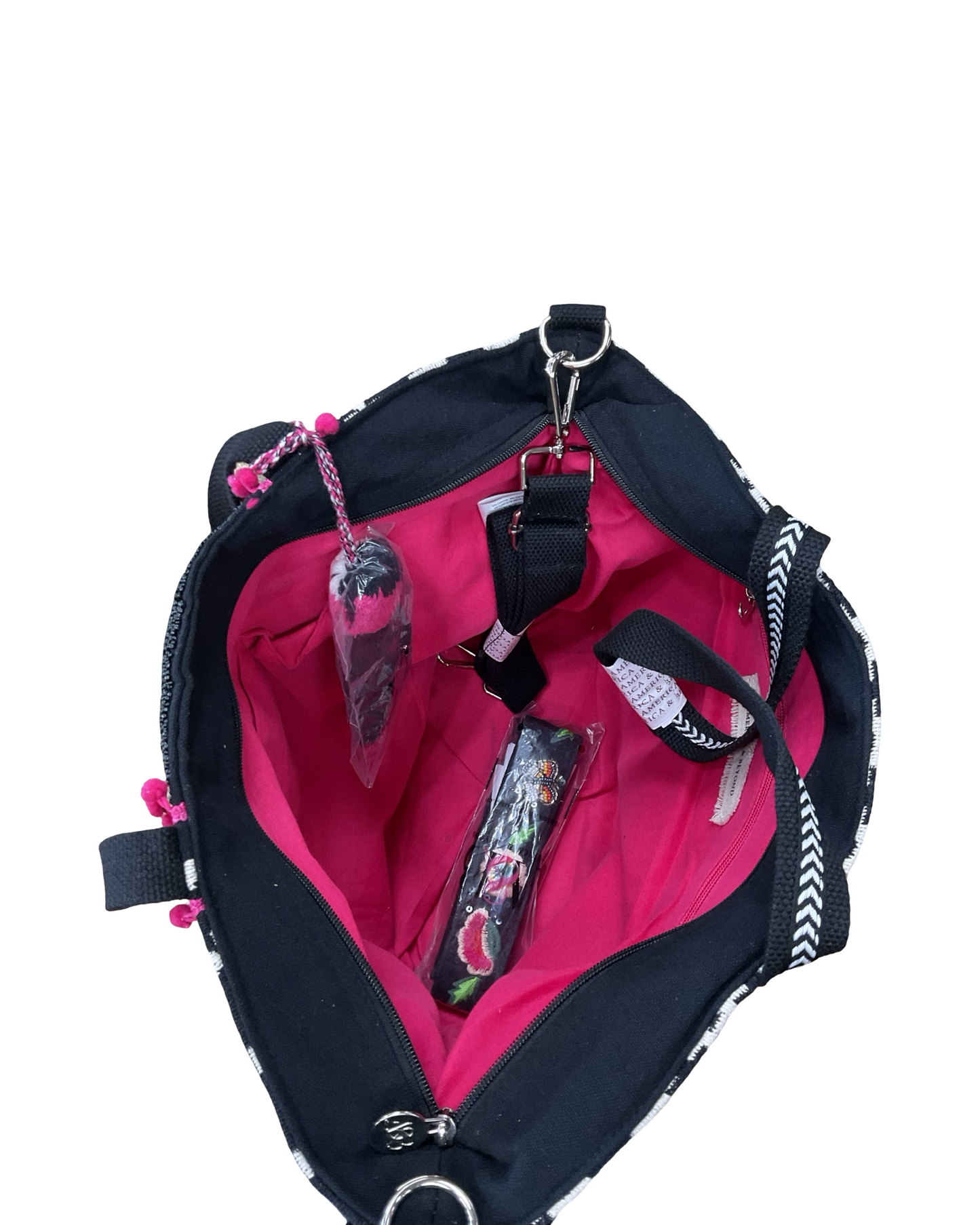 Tote By Clothes Mentor In Black, Size:Large