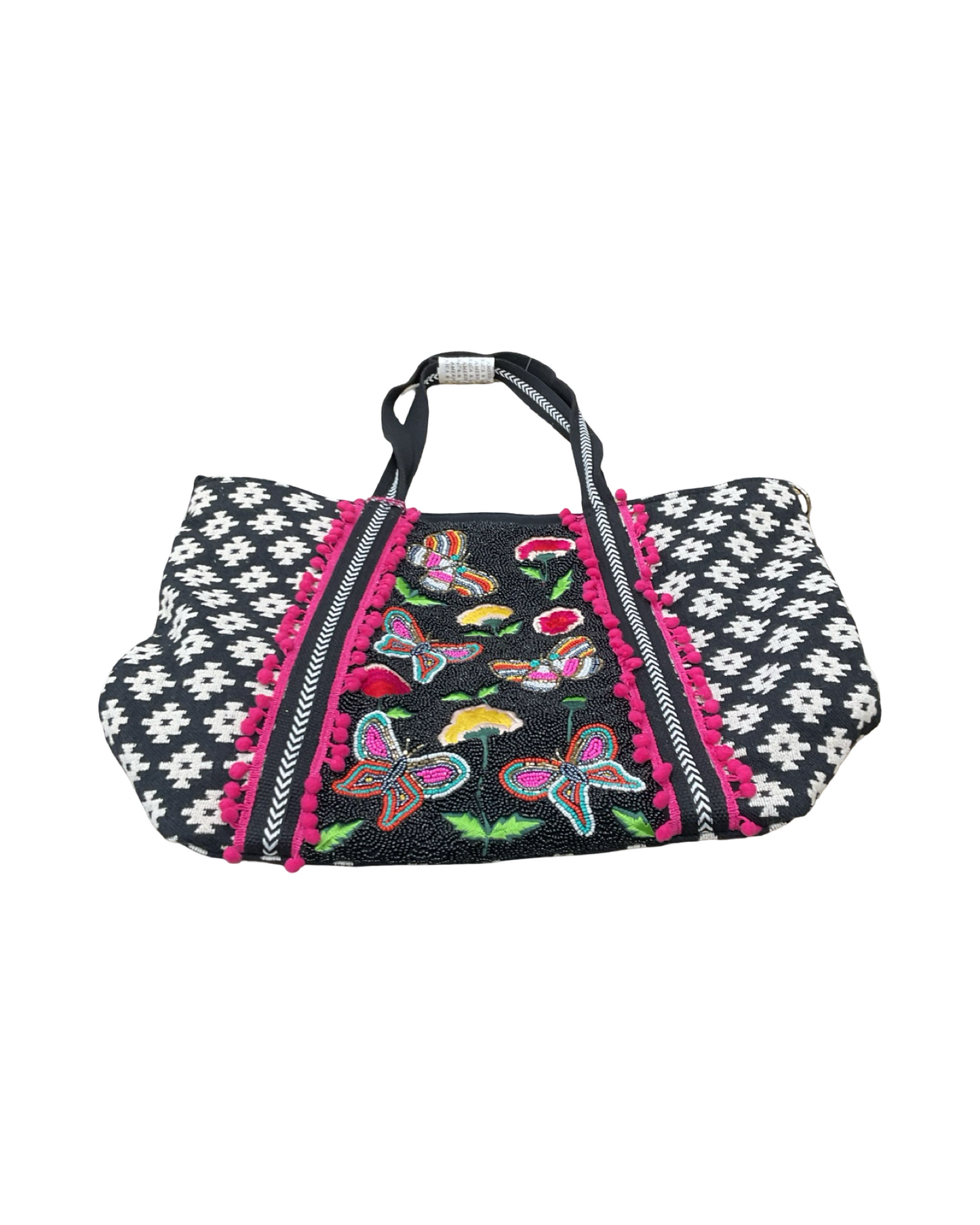 Tote By Clothes Mentor In Black, Size:Large