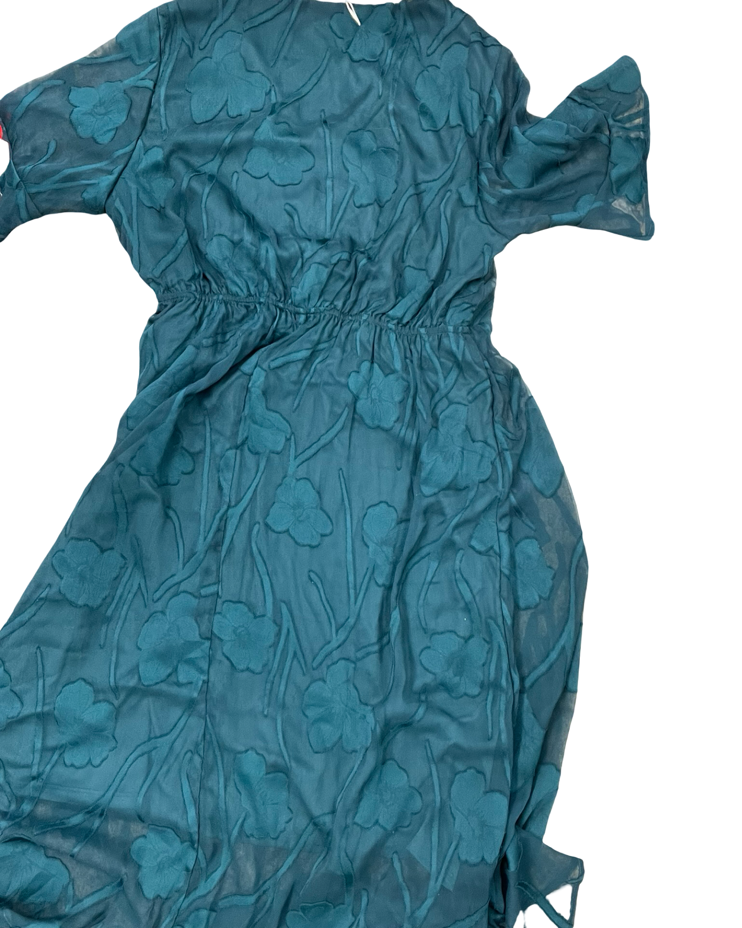 Dress Party Long By Clothes Mentor In Green, Size:Xl