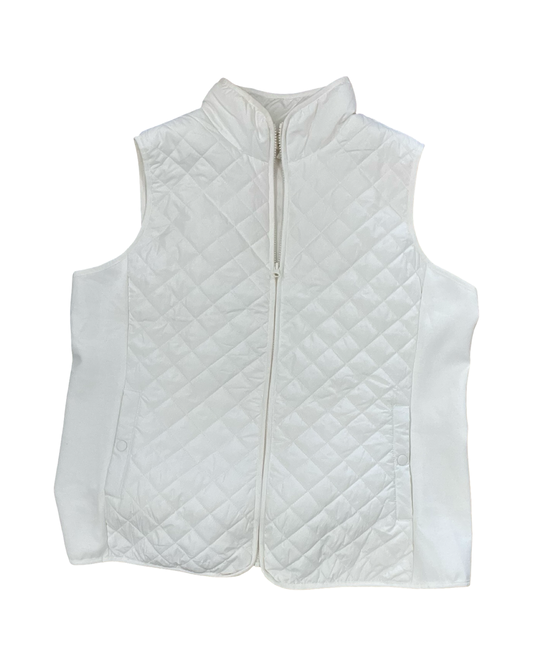 Vest Puffer & Quilted By Maurices In Cream, Size:1X