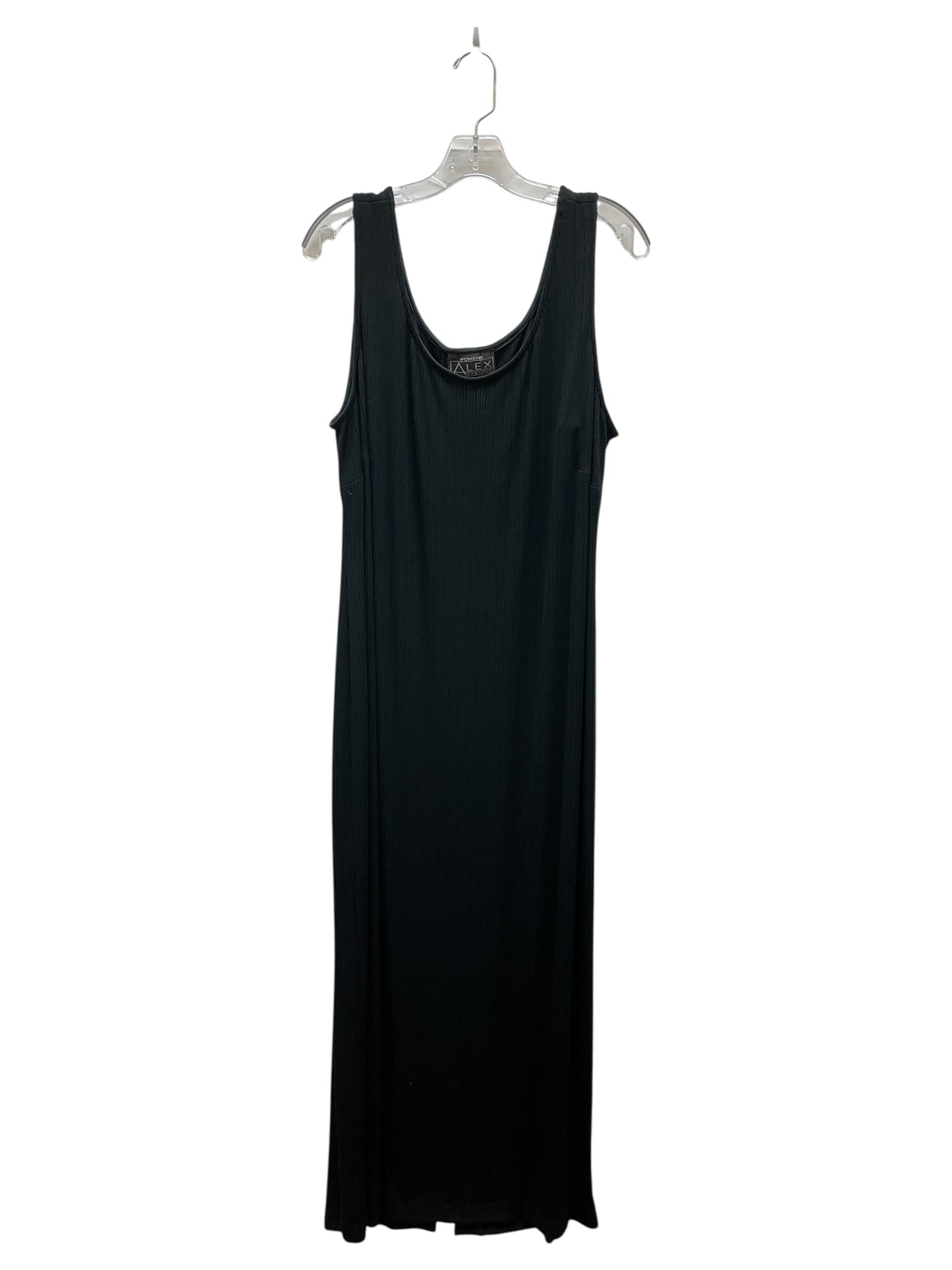 Dress Casual Maxi By Alex Evenings In Black, Size:20