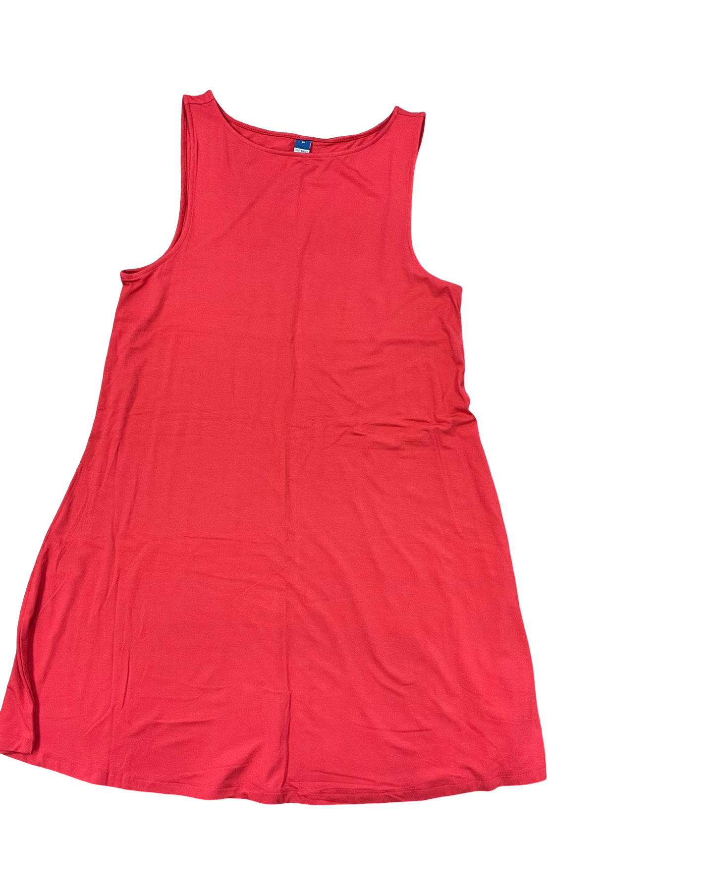 Dress Casual Midi By Old Navy In Red, Size:M
