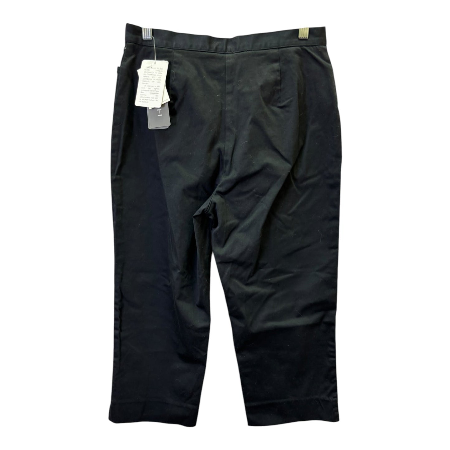 Pants Cropped By Jones And Co In Black, Size:8