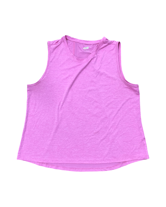 Athletic Tank Top By Avia In Pink, Size:2X