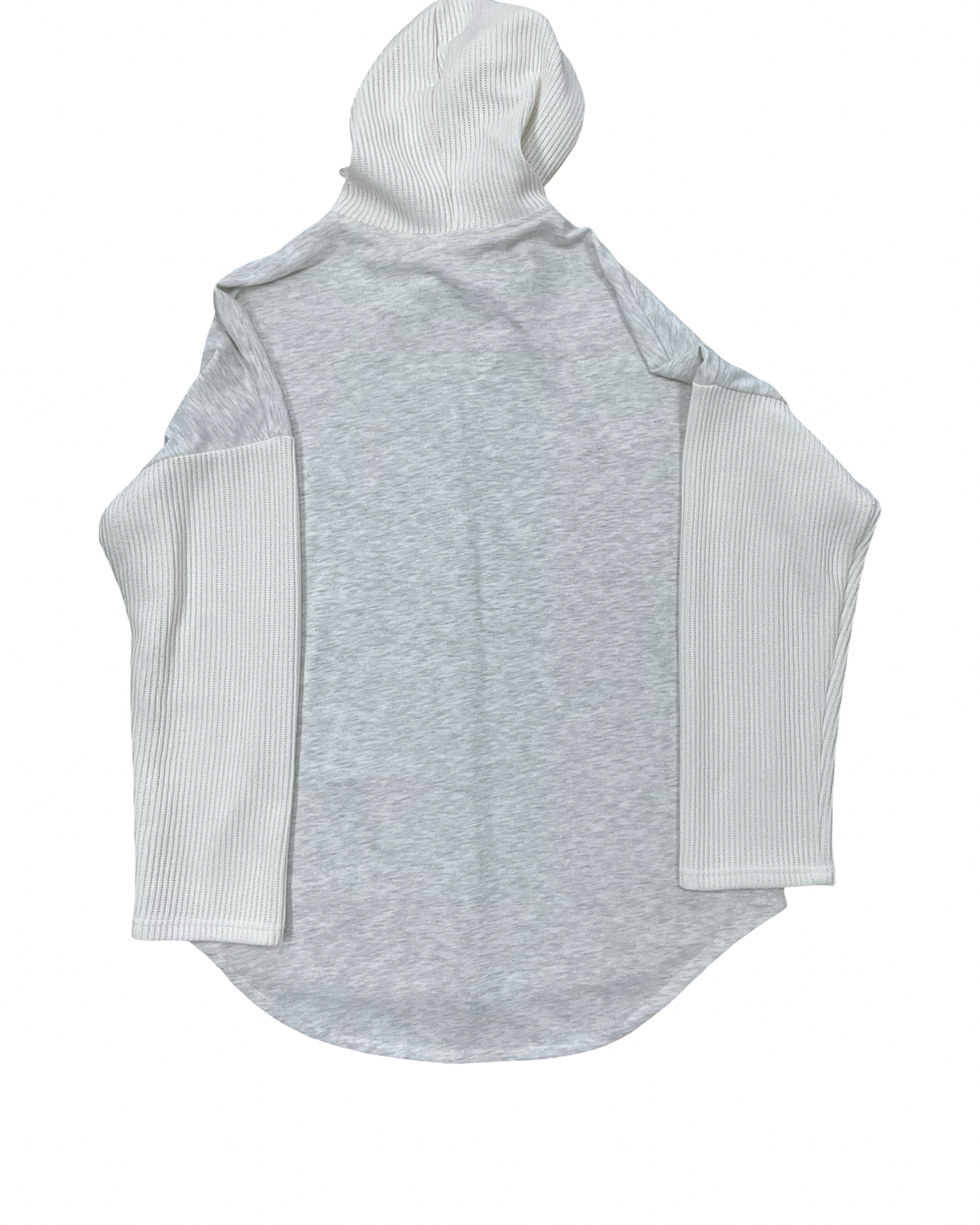 Jacket Shirt By Clothes Mentor In Grey & White, Size:Xl