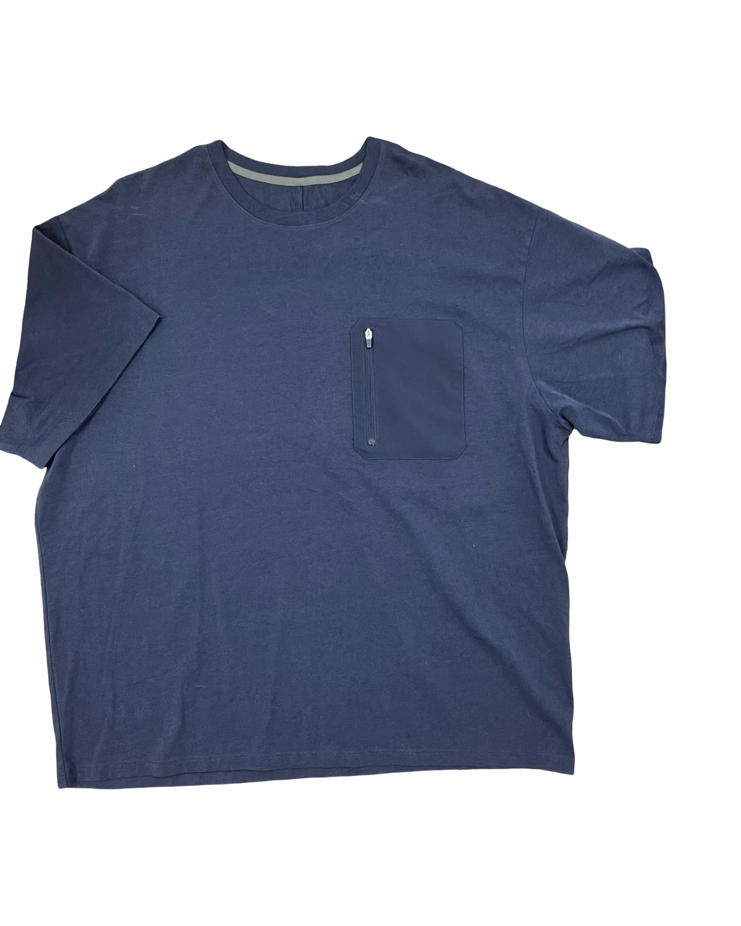 Top Ss Basic By All In Motion In Blue, Size:Xl