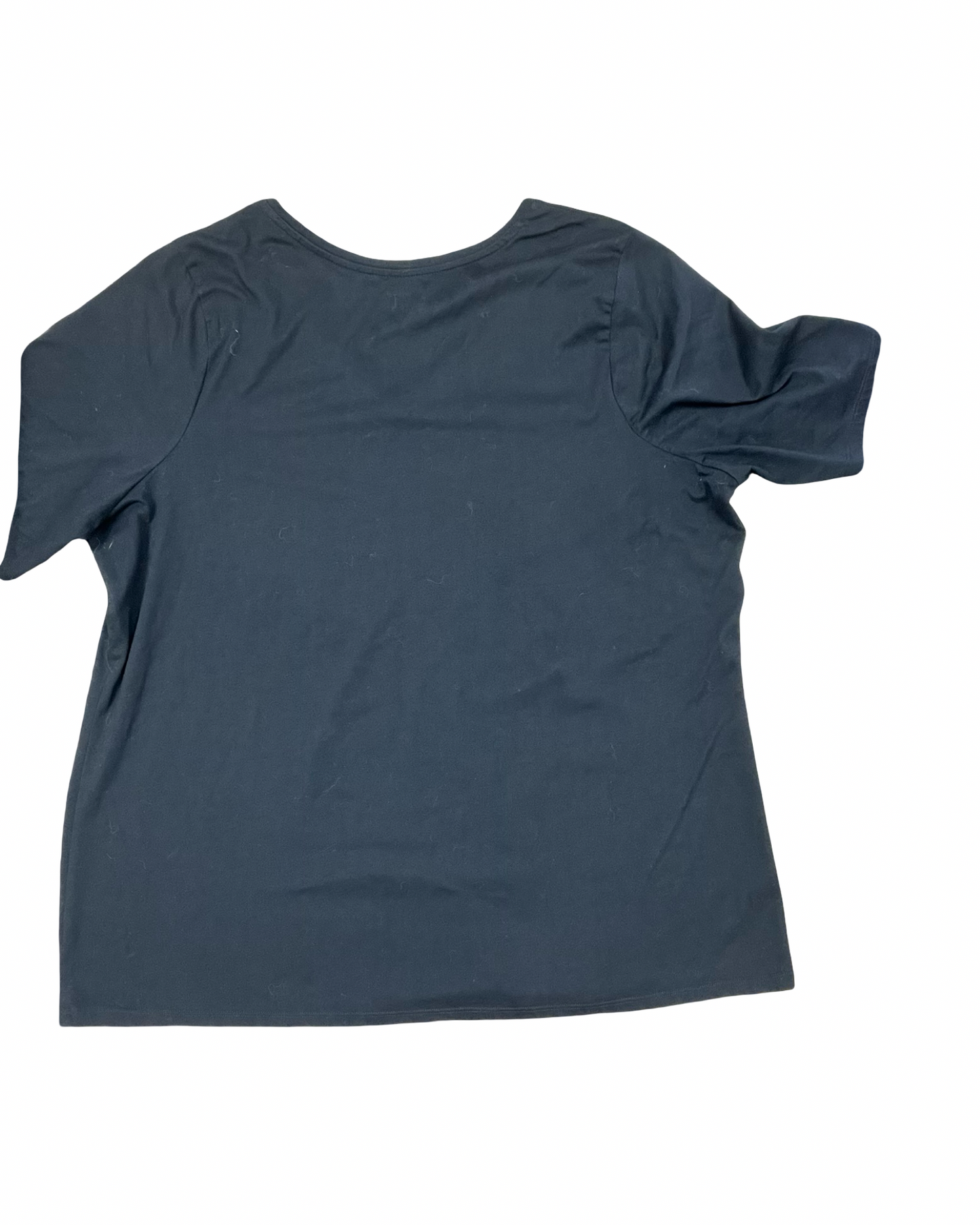 Top Ss Basic By Lane Bryant In Black, Size:1X