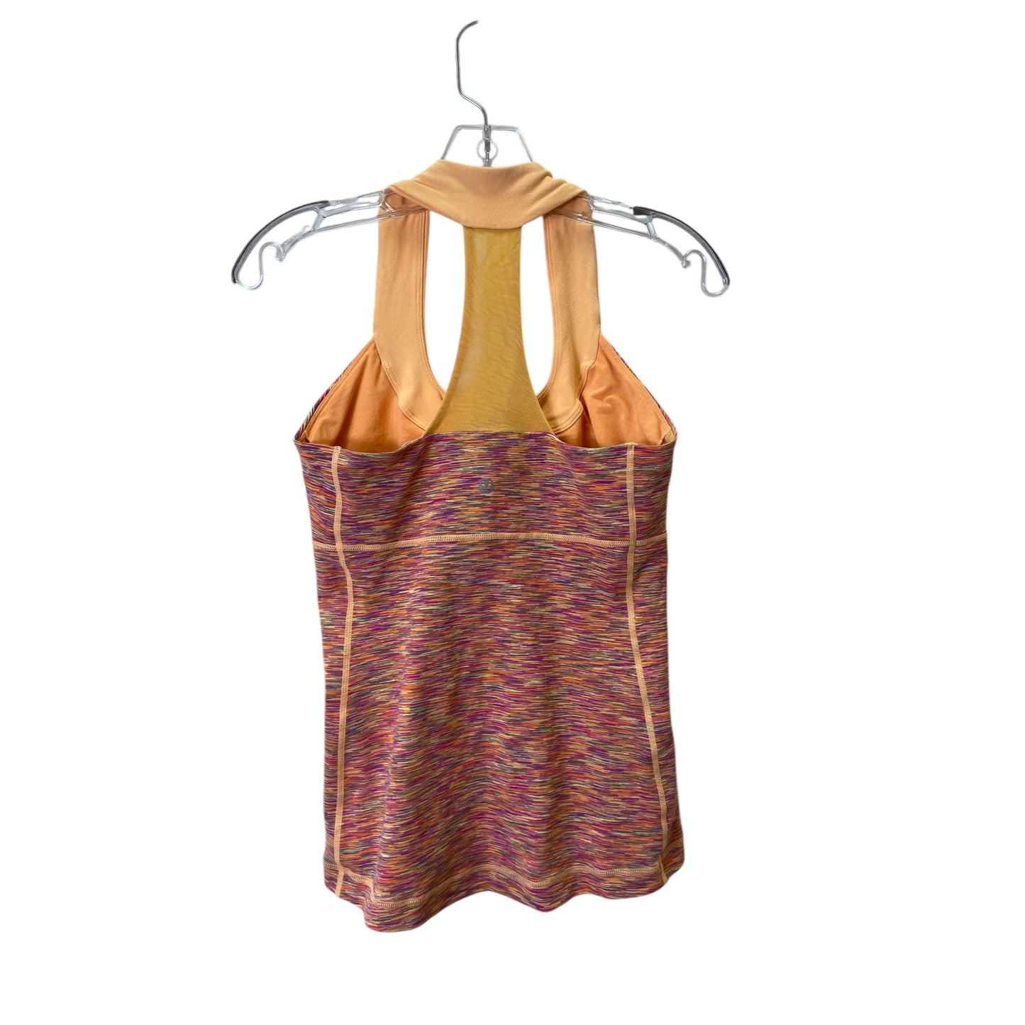 Athletic Tank Top By Lululemon In Orange, Size:M