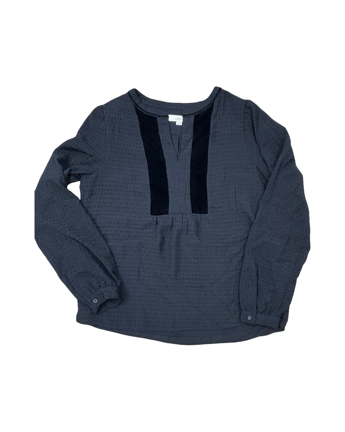 Top Ls By Loft In Black, Size:M