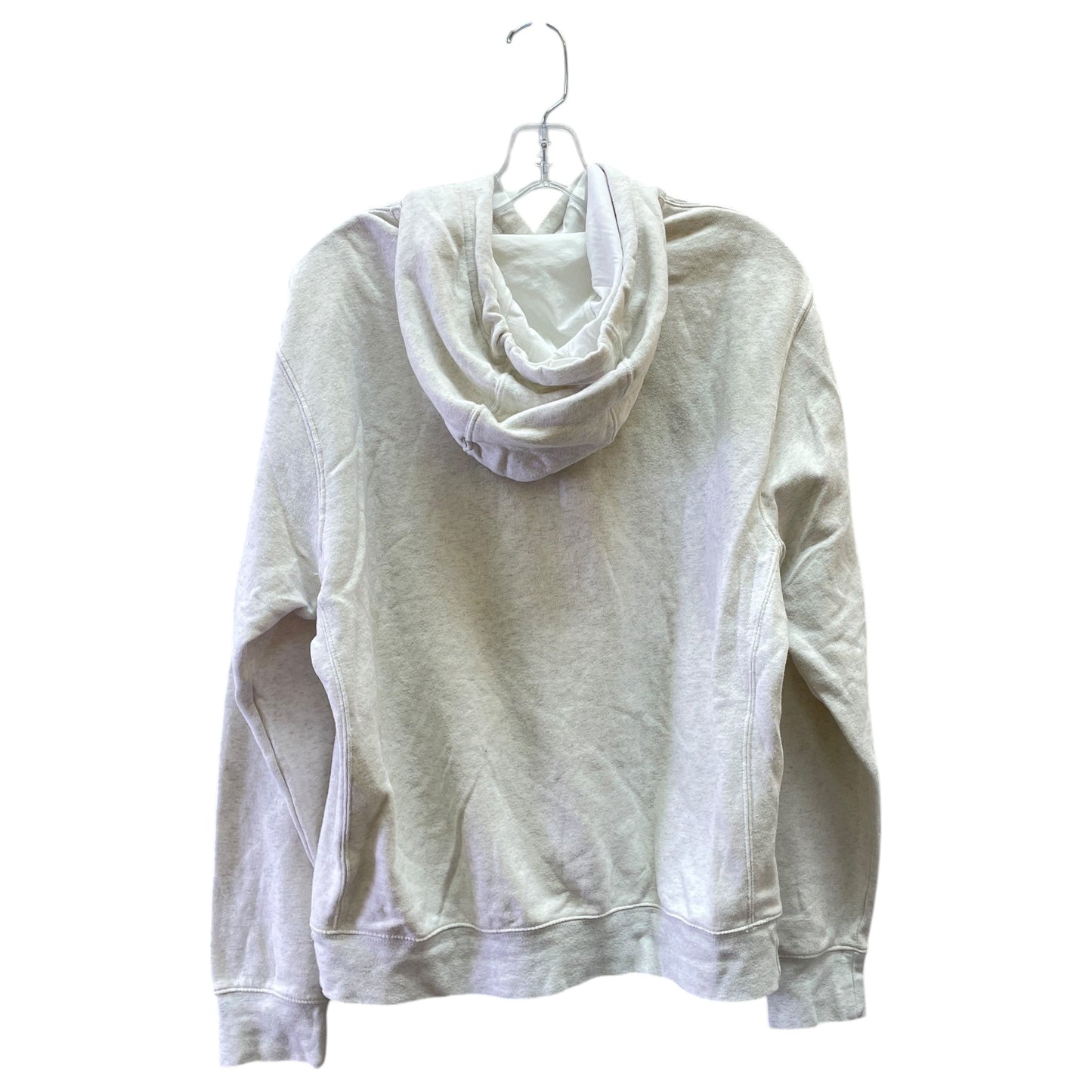 Athletic Top Ls Hoodie By Nike In Grey, Size:S