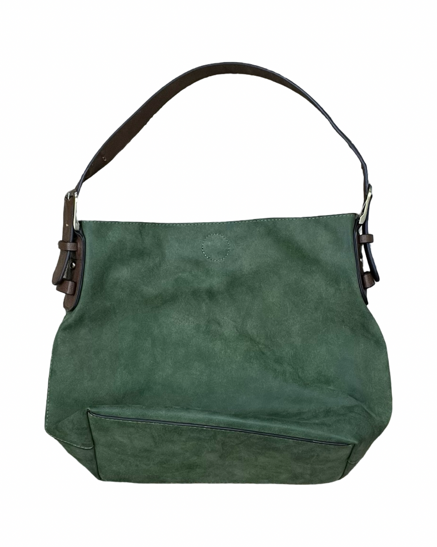 Handbag By Clothes Mentor In Green, Size:Medium