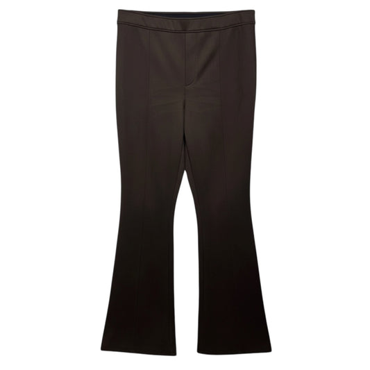 Faux Suede Flare Pants By Spanx In Brown, Size: L