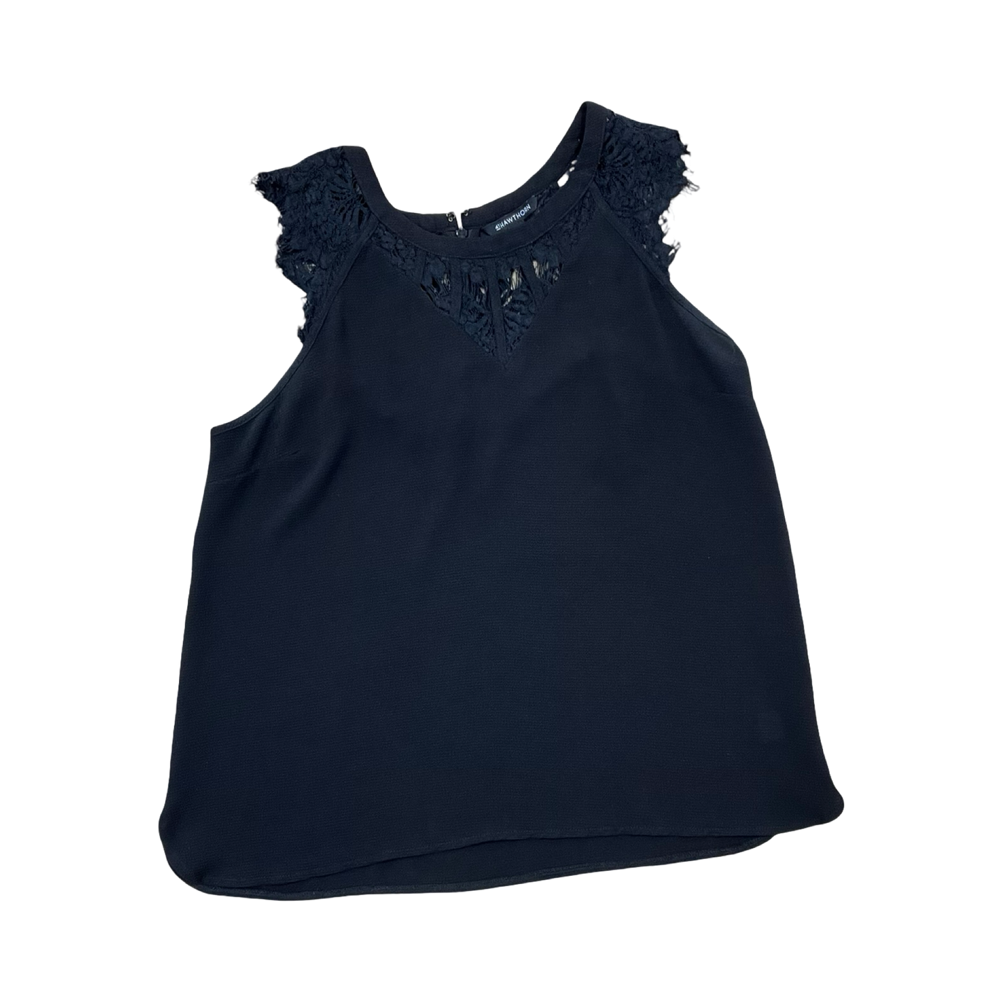 Top Sleeveless By 41 Hawthorn In Black, Size:L