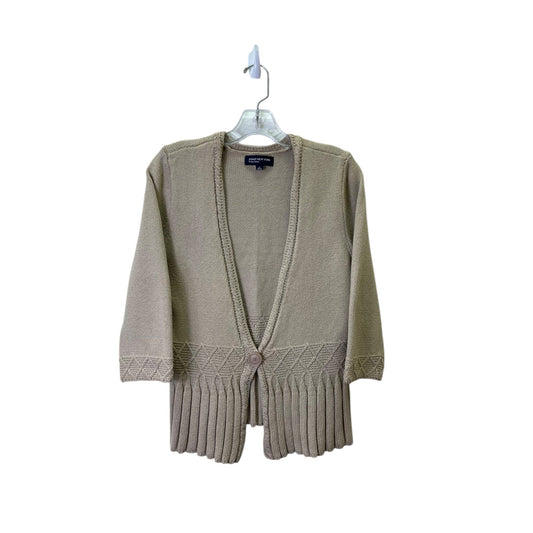 Sweater By Jones New York In Beige, Size:L