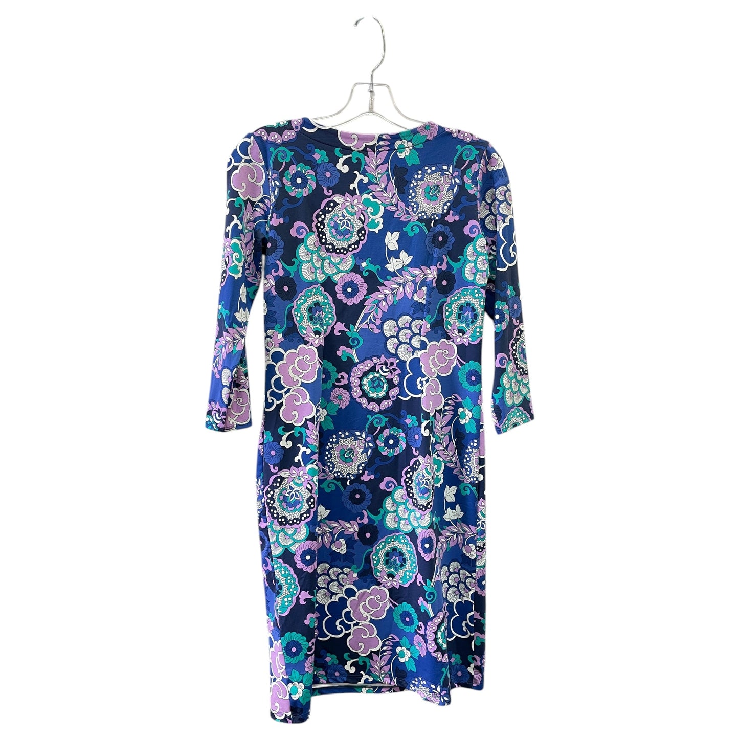 Dress Casual Midi By Talbots In Blue, Size:Xs