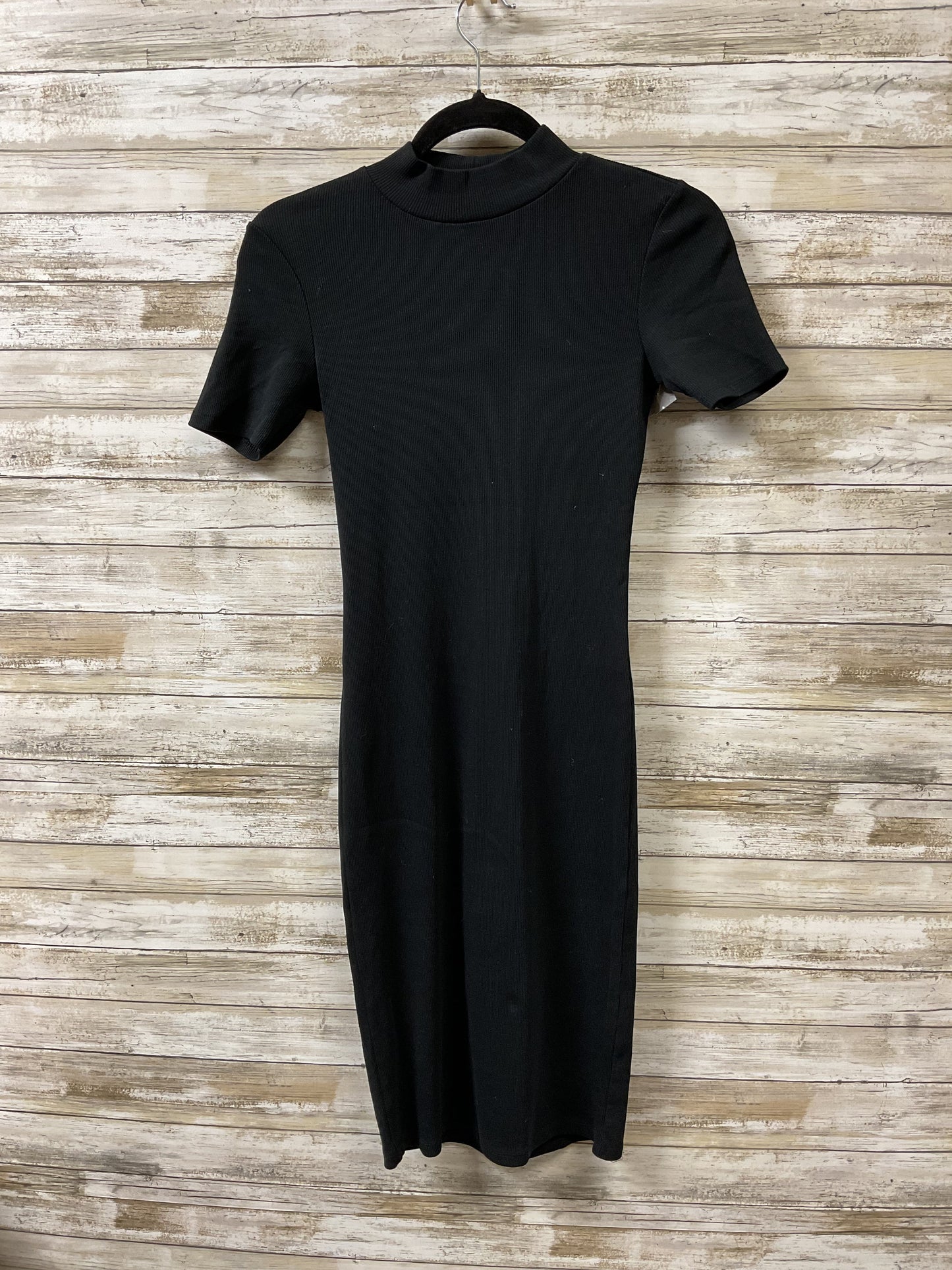 Dress Casual Midi By Zara In Black, Size:S