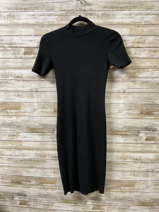 Dress Casual Midi By Zara In Black, Size:S