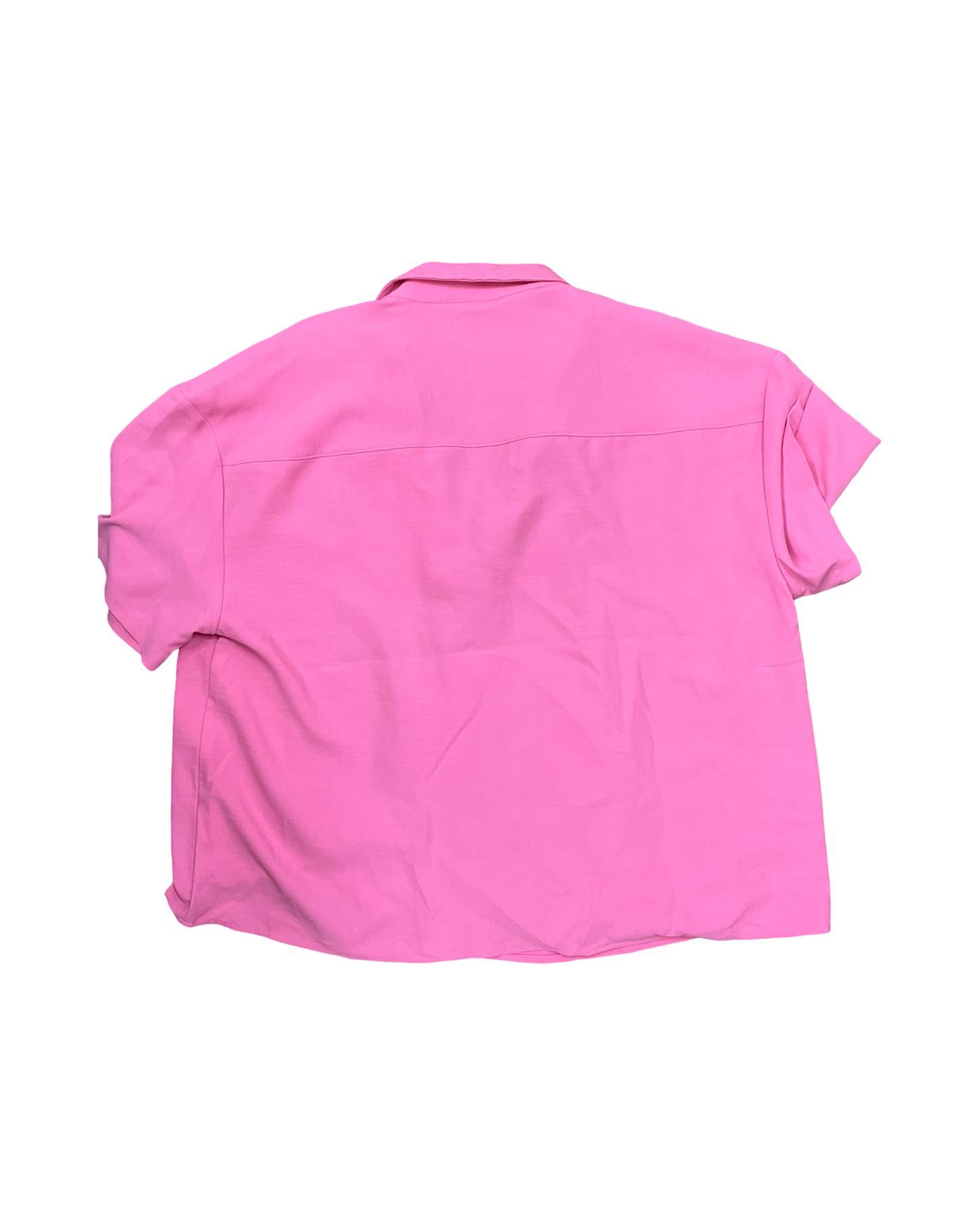 Blouse Ss By Express In Pink, Size:L