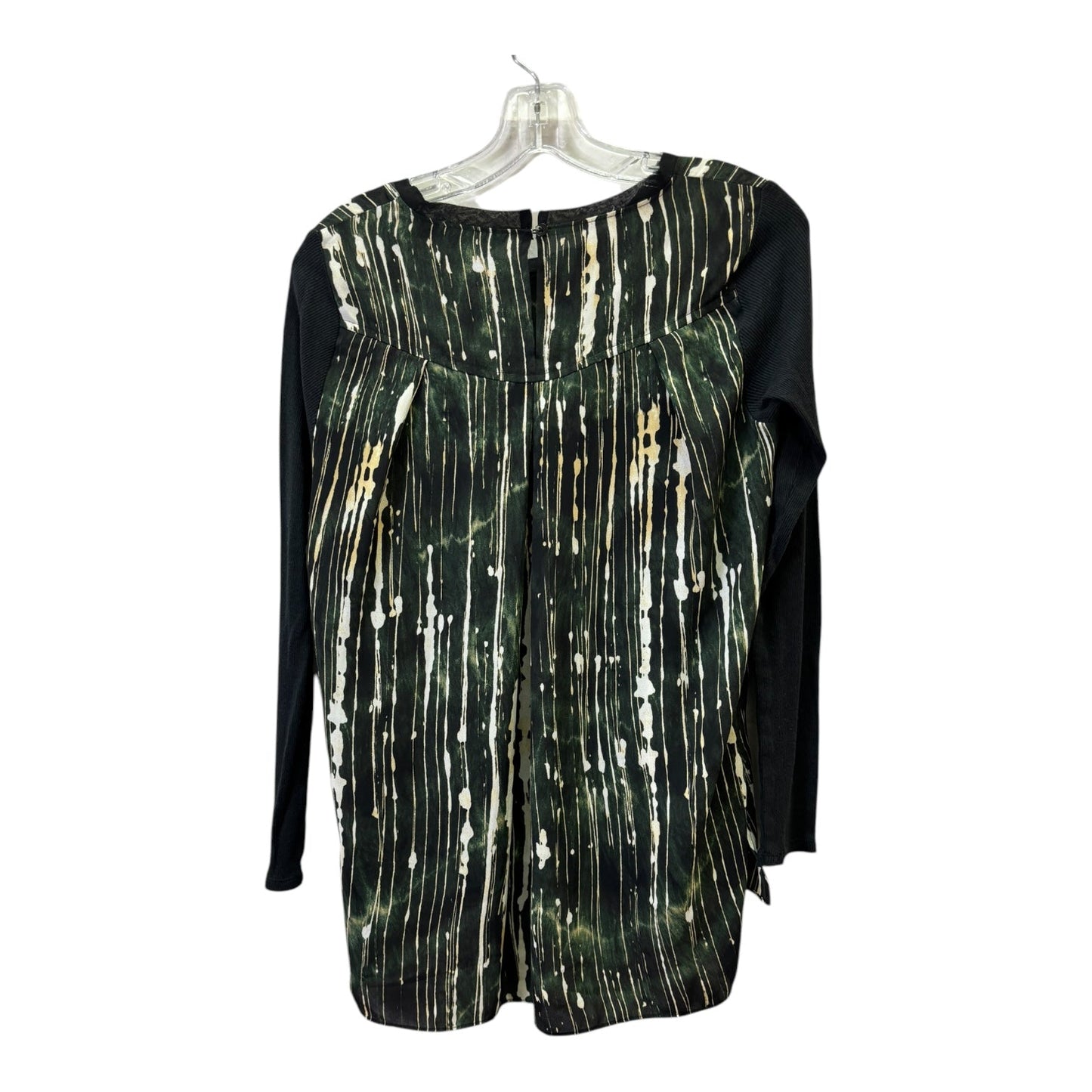 Top Ls By Simply Vera In Black & Green, Size:S
