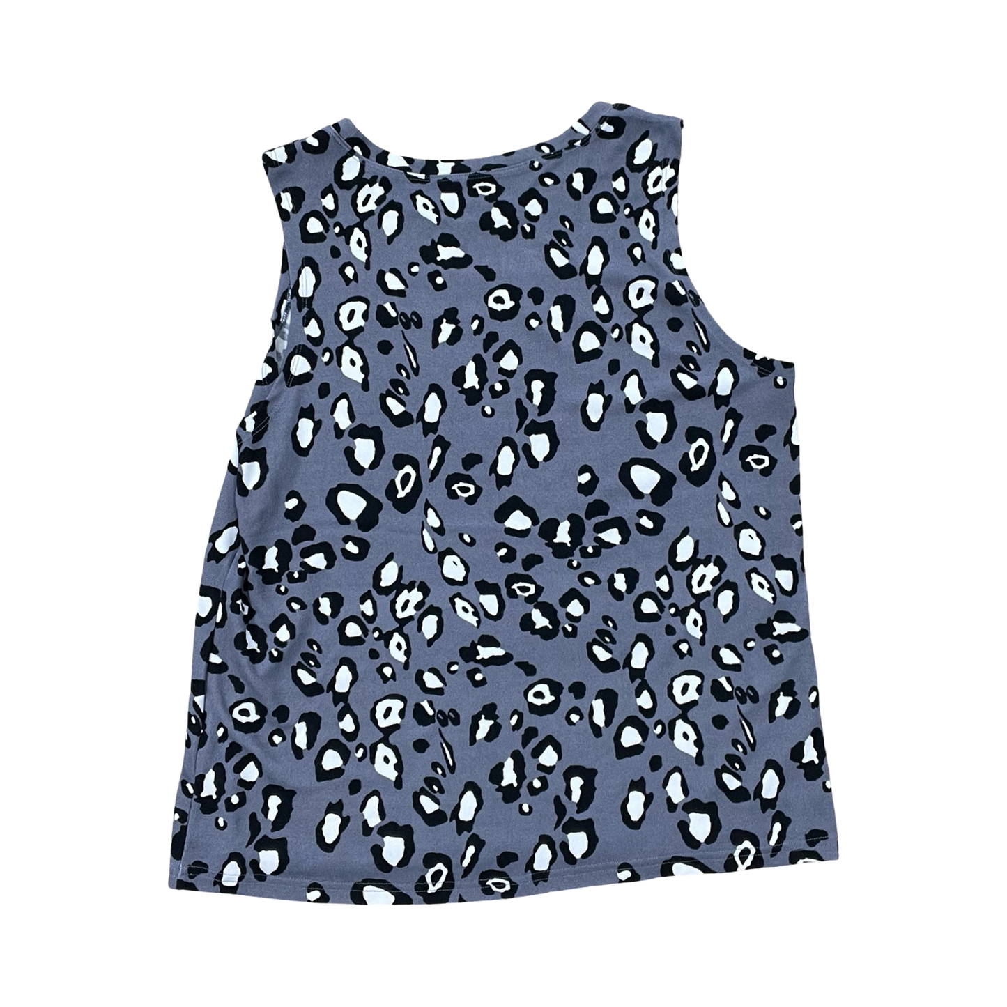 Top Sleeveless By Clothes Mentor In Grey, Size:Xl