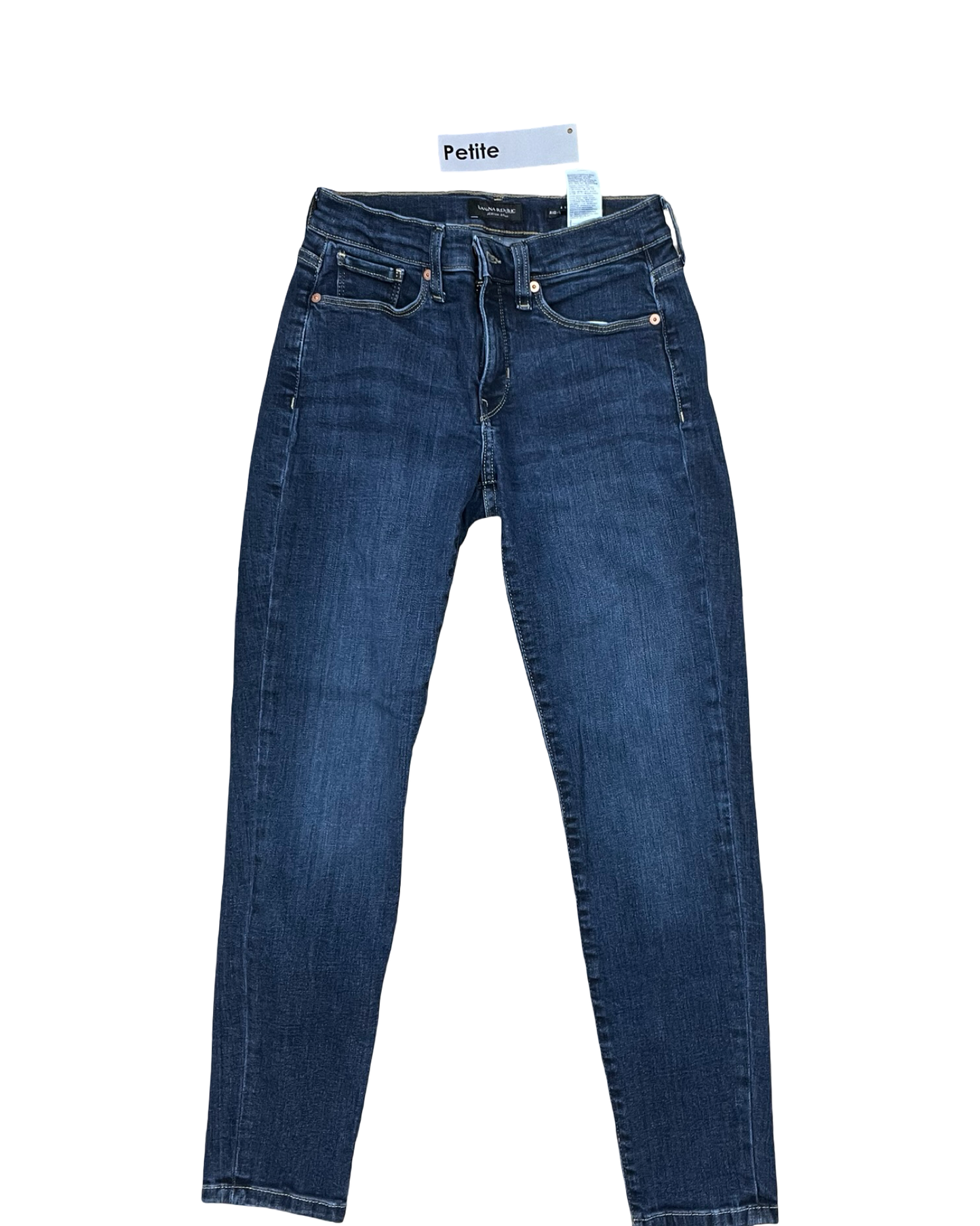 Jeans Skinny By Banana Republic In Blue Denim, Size:2P