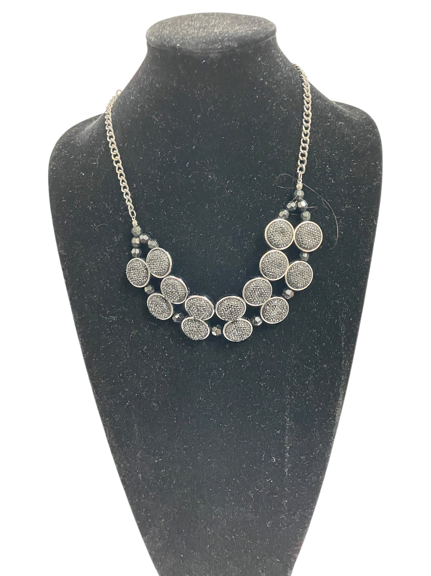 Necklace Statement By Cme In Black