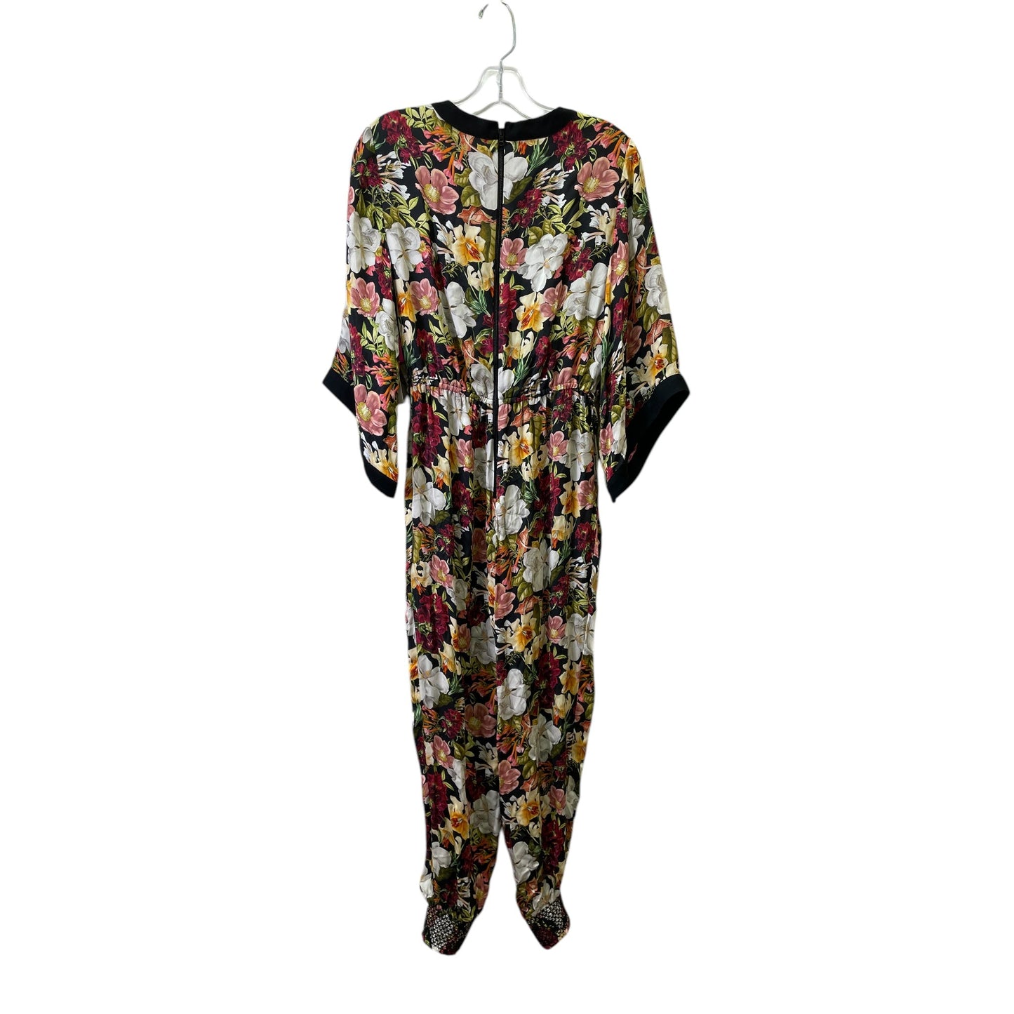 Jumpsuit Designer By Alice + Olivia In Floral Print, Size:S