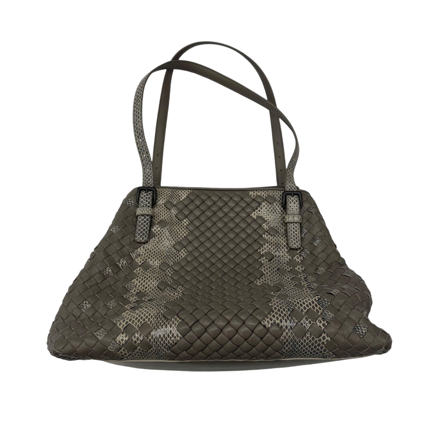 TAN HANDBAG LUXURY DESIGNER by BOTTEGA VENETA Size:MEDIUM