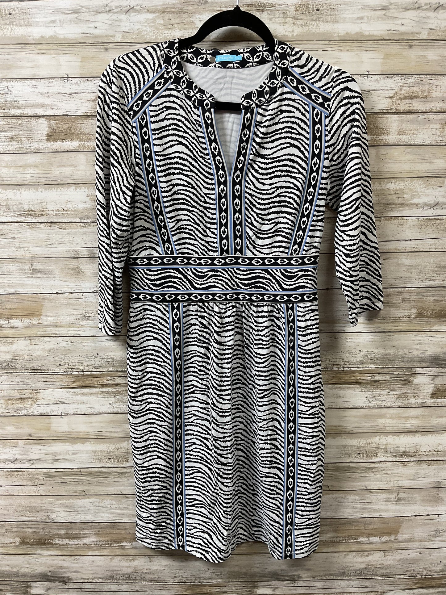 Dress Casual Midi By J Mclaughlin In Black & White, Size:S