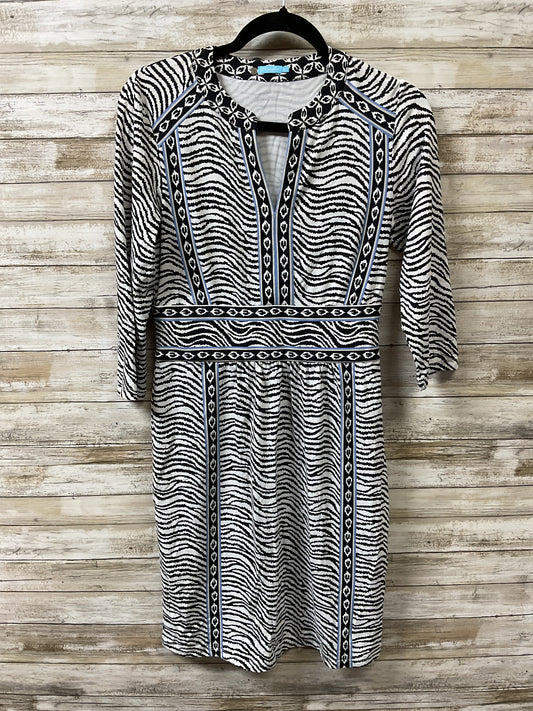 Dress Casual Midi By J Mclaughlin In Black & White, Size:S