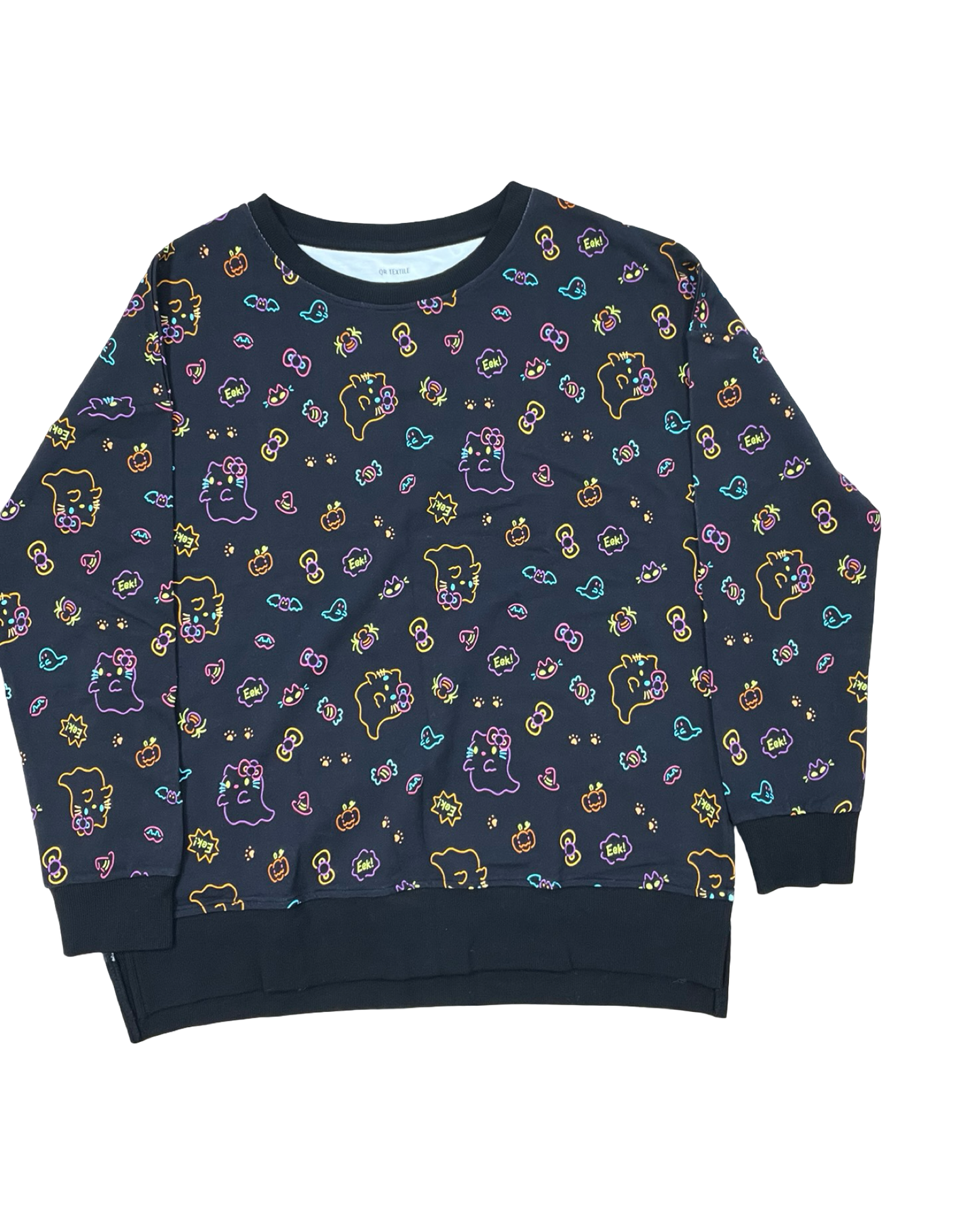 Sweatshirt Crewneck By Clothes Mentor In Black, Size:M