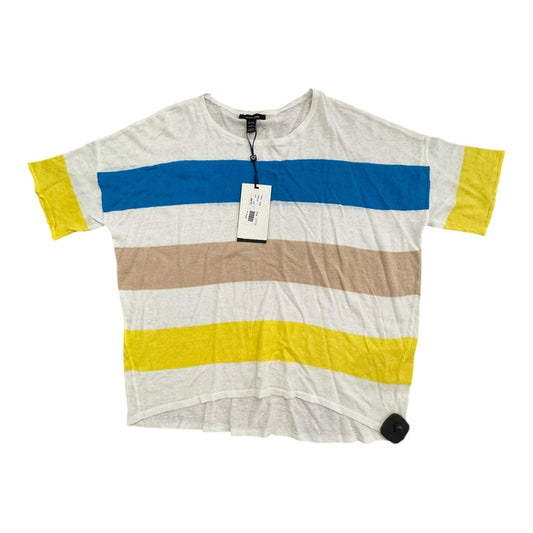 Sweater Ss By Alison Sheri In Striped Pattern, Size:Xl