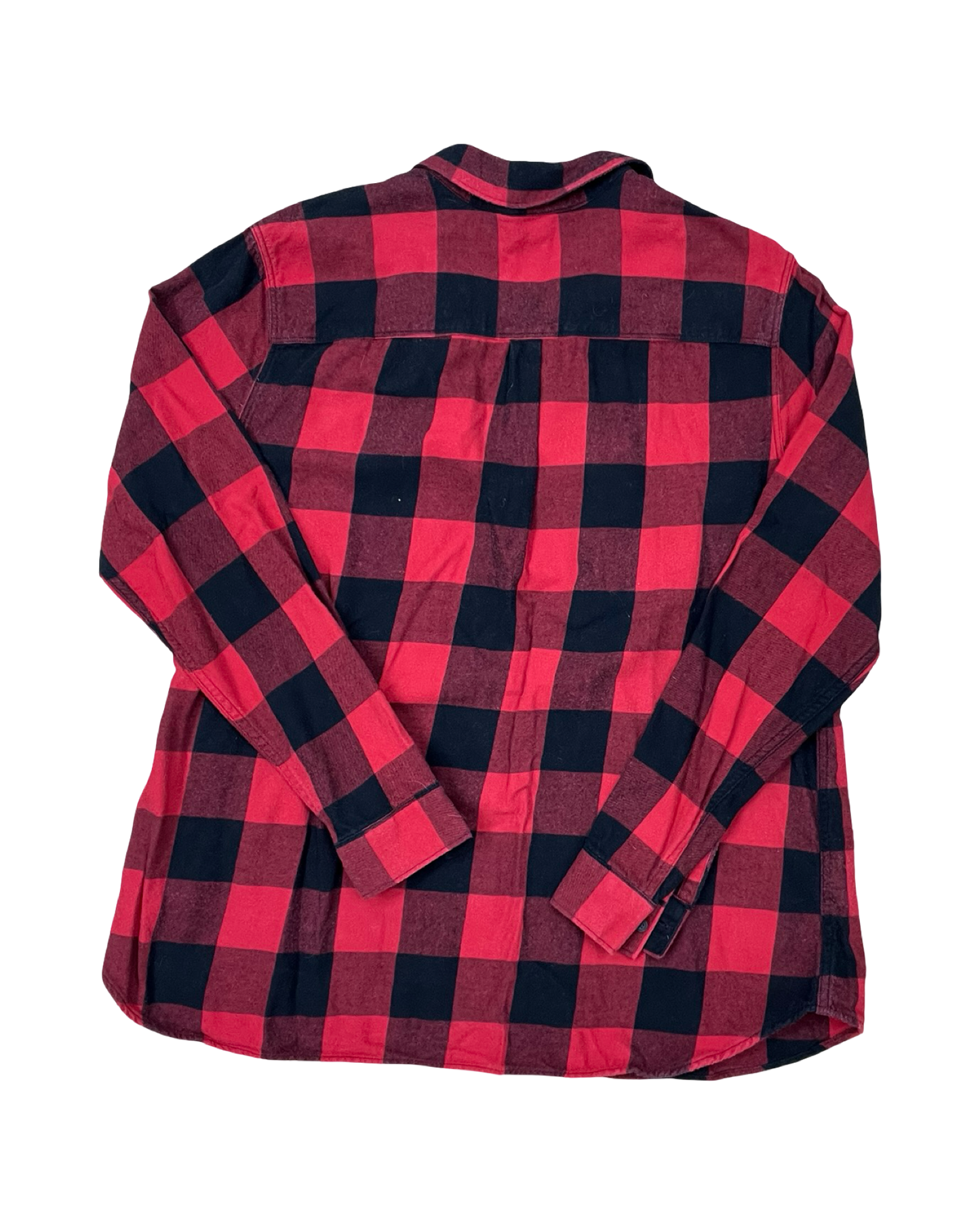 Top Ls By Eddie Bauer In Black & Red, Size:Xl