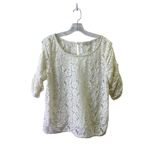 Top Ss By Cremieux In Ivory, Size:L