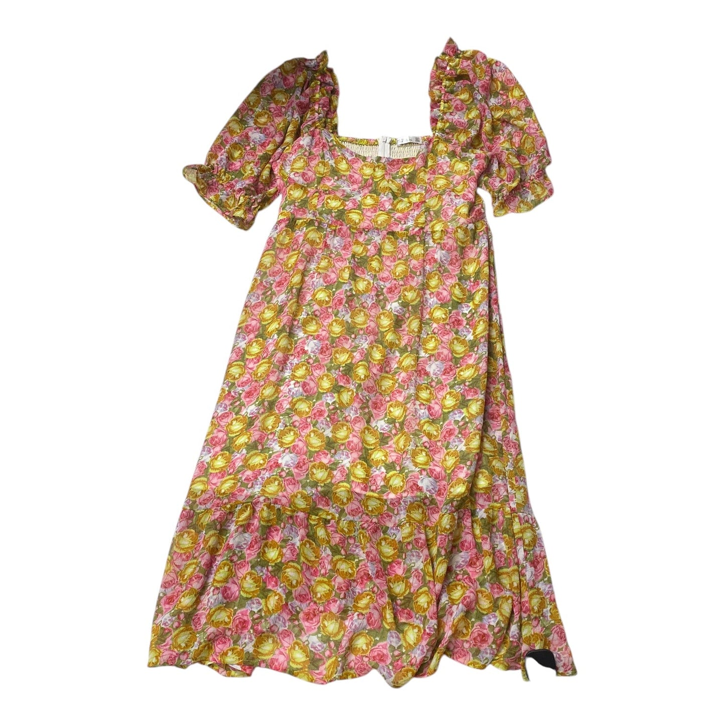 Dress Casual Maxi By 89Th And Madison In Floral Print, Size:Xl