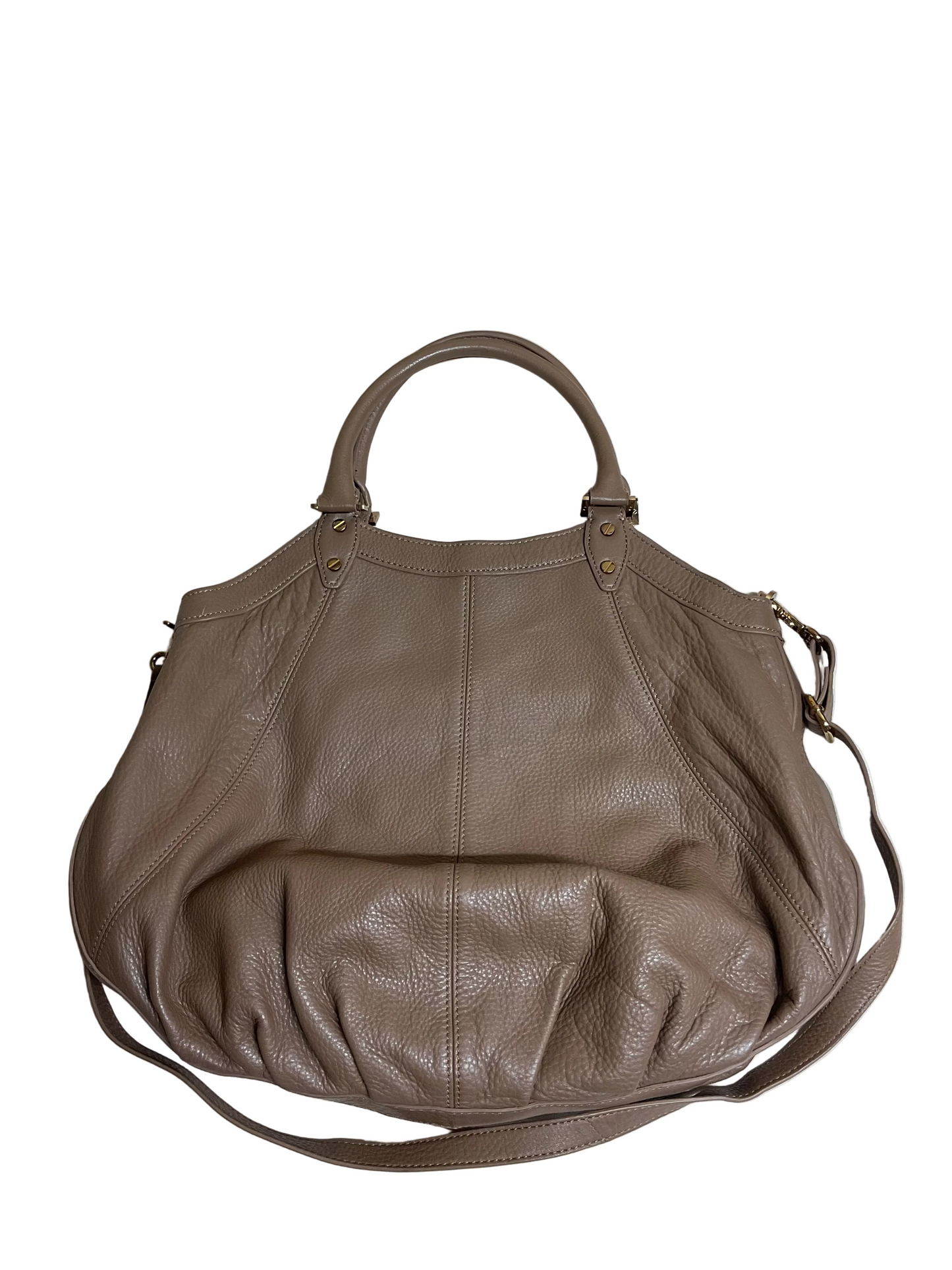 Handbag Designer By Tory Burch In Brown, Size:Medium