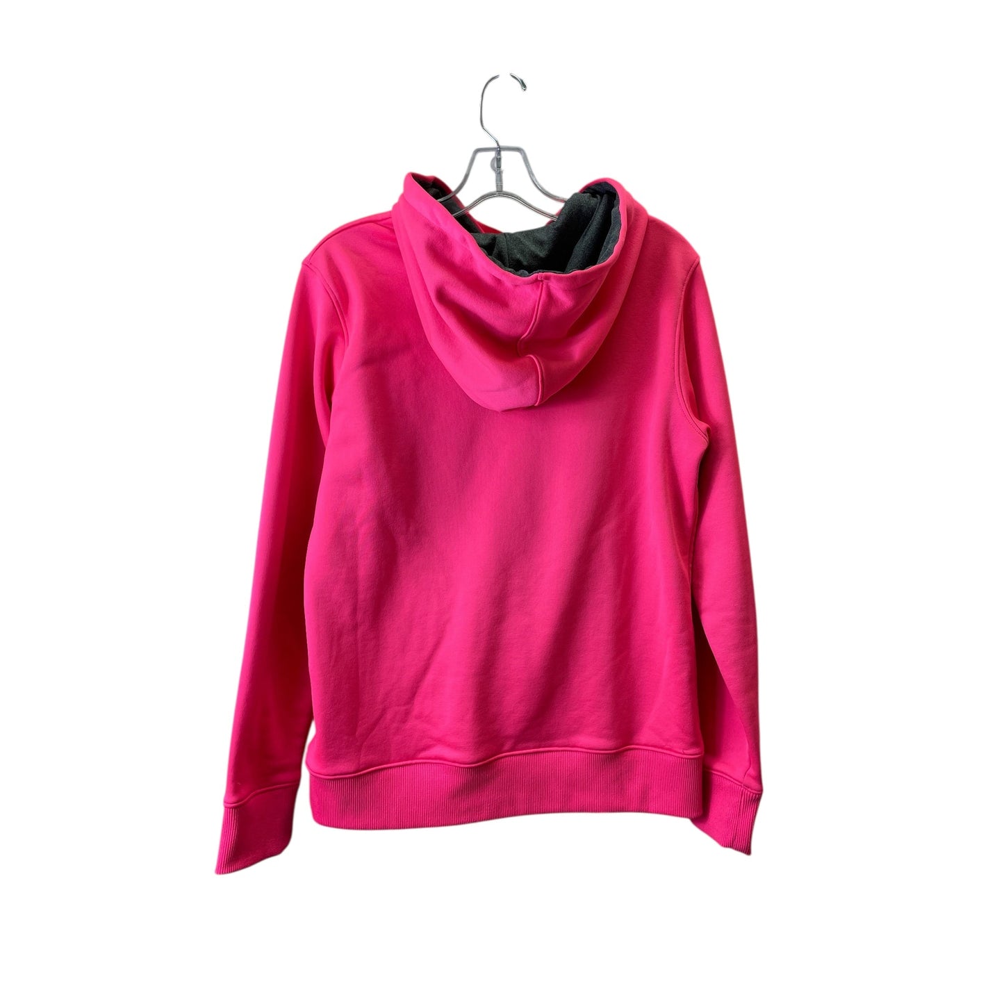 Athletic Sweatshirt Hoodie By Under Armour In Pink, Size:M