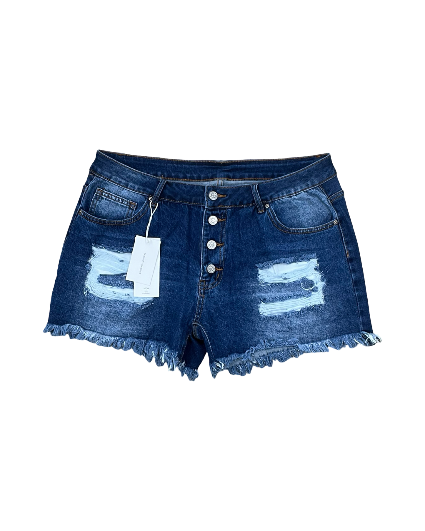 Shorts By Clothes Mentor In Blue Denim, Size:1X