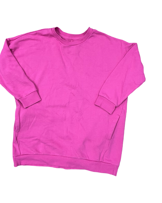 Sweatshirt Collar By Clothes Mentor In Pink, Size:Xl