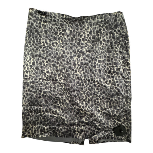 Skirt Midi By Ann Taylor In Animal Print, Size:8